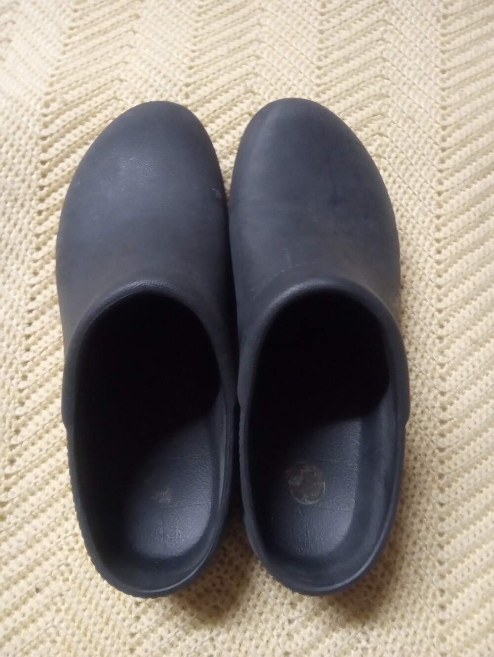 Dansko Black Slip-On Clogs